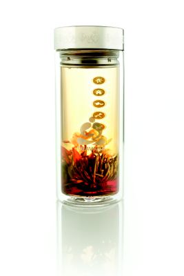 Teavana Tea Rhapsody Glass Tea Tumbler